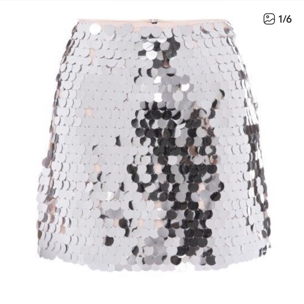 Revolve Le Superbe limelight mini skirt